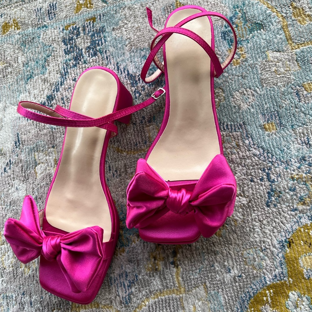 Pink sandals